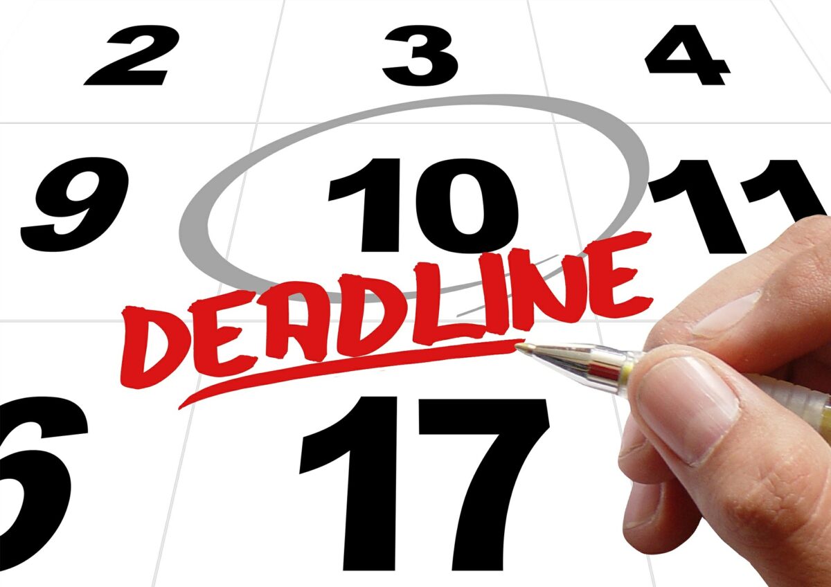 Deadlines Required for Filing with SEC Aronoff, Rosen & Hunt, LPA